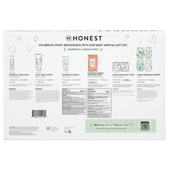 The Honest Company Baby Arrival Gift Set: 6 Pieces, Moisturizing, Basic Cleansing, Lavender Scent