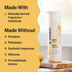 The Honest Company Refresh Conditioner -Citrus Vanilla - 10 fl oz: Basic Conditioning, All Hair Types, Daily Use