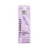 The Honest Company Calm Shampoo + Body Wash Refill, Lavender - 32 fl oz: Suitable for All Hair Types, Daily Use, Baby 2-In-1 Formula, Free from Dyes