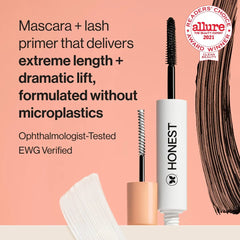 Honest Beauty Extreme Length 2-in-1 Mascara and Lash Primer with Jojoba Esters