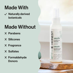 The Honest Company Sensitive Conditioning Detangler - Fragrance Free - 4 fl oz