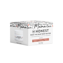 The Honest Company Honest Mama Body Butter - 4oz: Moisturizing & Lanolin-Free, Whole Body Hydration, Unscented, Paraben-Free