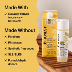 The Honest Company Refresh Shampoo + Body Wash Refill - Citrus Vanilla - 32 fl oz: Basic Cleansing, All Hair Types, Daily Use