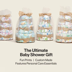 The Honest Company Clean Conscious Diaper Cake - Rose Blossom - 39ct