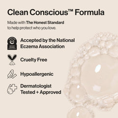 The Honest Company Soothe Fragrance Free Advanced Therapy Body Wash - 8.0 fl oz: Paraben-Free, Silicone-Free, Mineral Oil-Free