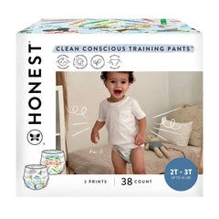 The Honest Company Clean Conscious Disposable Training Pants - (Select Size and Pattern)