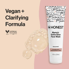 The Honest Company Honest Mama Face Cleanser and Body Wash Basic Cleaning - 8 fl oz: Sulfate-Free, For Sensitive Skin, Liquid Form