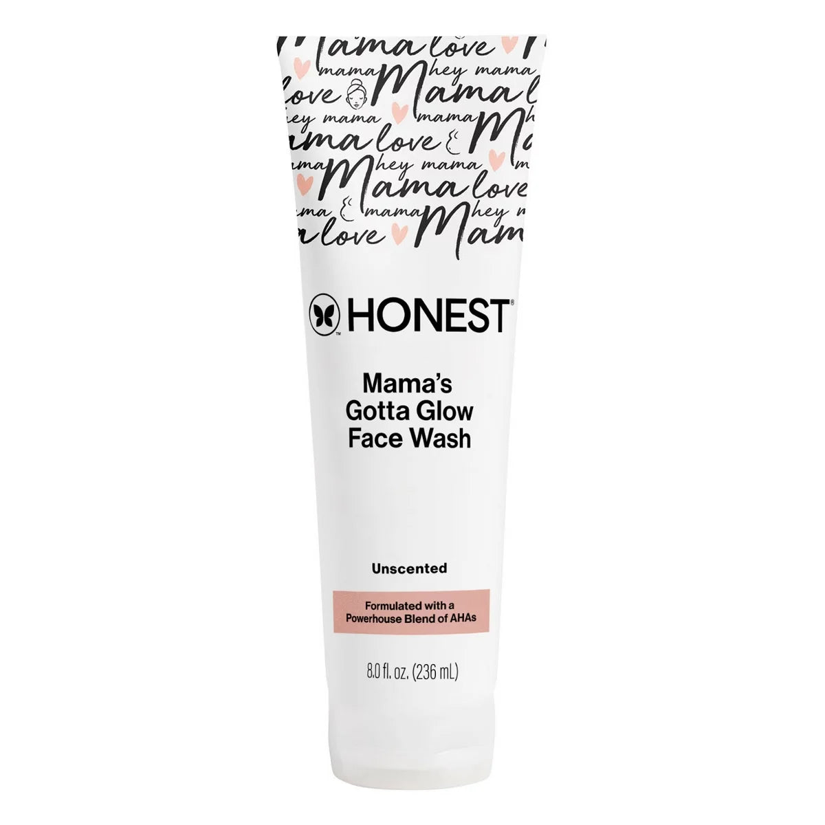 The Honest Company Honest Mama Face Cleanser and Body Wash Basic Cleaning - 8 fl oz: Sulfate-Free, For Sensitive Skin, Liquid Form