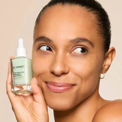 Honest Beauty Daily Green Juice Antioxidant Super Facial Serum - Travel Size - 1 fl oz: Vegan, Deep Hydration, Face Application