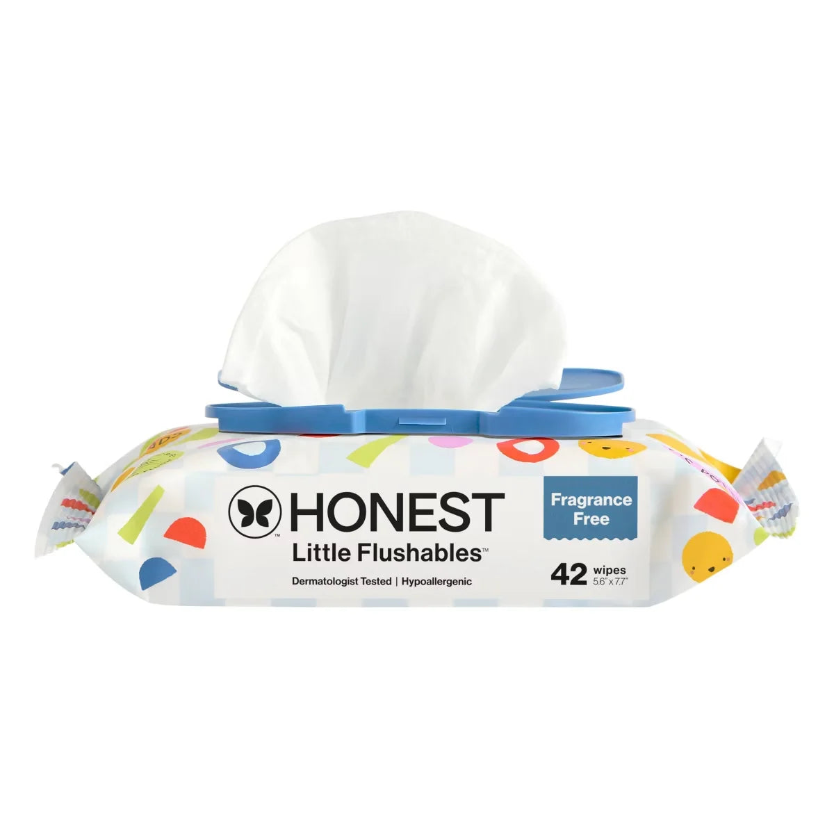 The Honest Company Plant-Based Baby Wipe - Little Flushable Wipes
