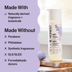 The Honest Company Calm Shampoo + Body Wash - Lavender