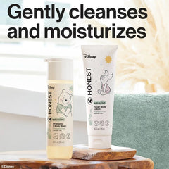 The Honest Company Sensitive Disney Shampoo + Body Wash and Lotion Duo - Fragrance Free - 18.5 fl oz: Moisturizing, Basic Cleansing, Calming, 2-In-1