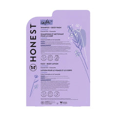 The Honest Company Calm Shampoo + Body Wash and Lotion Duo - Lavender - 18.5 fl oz: Moisturizing, Soothing, Dye-Free