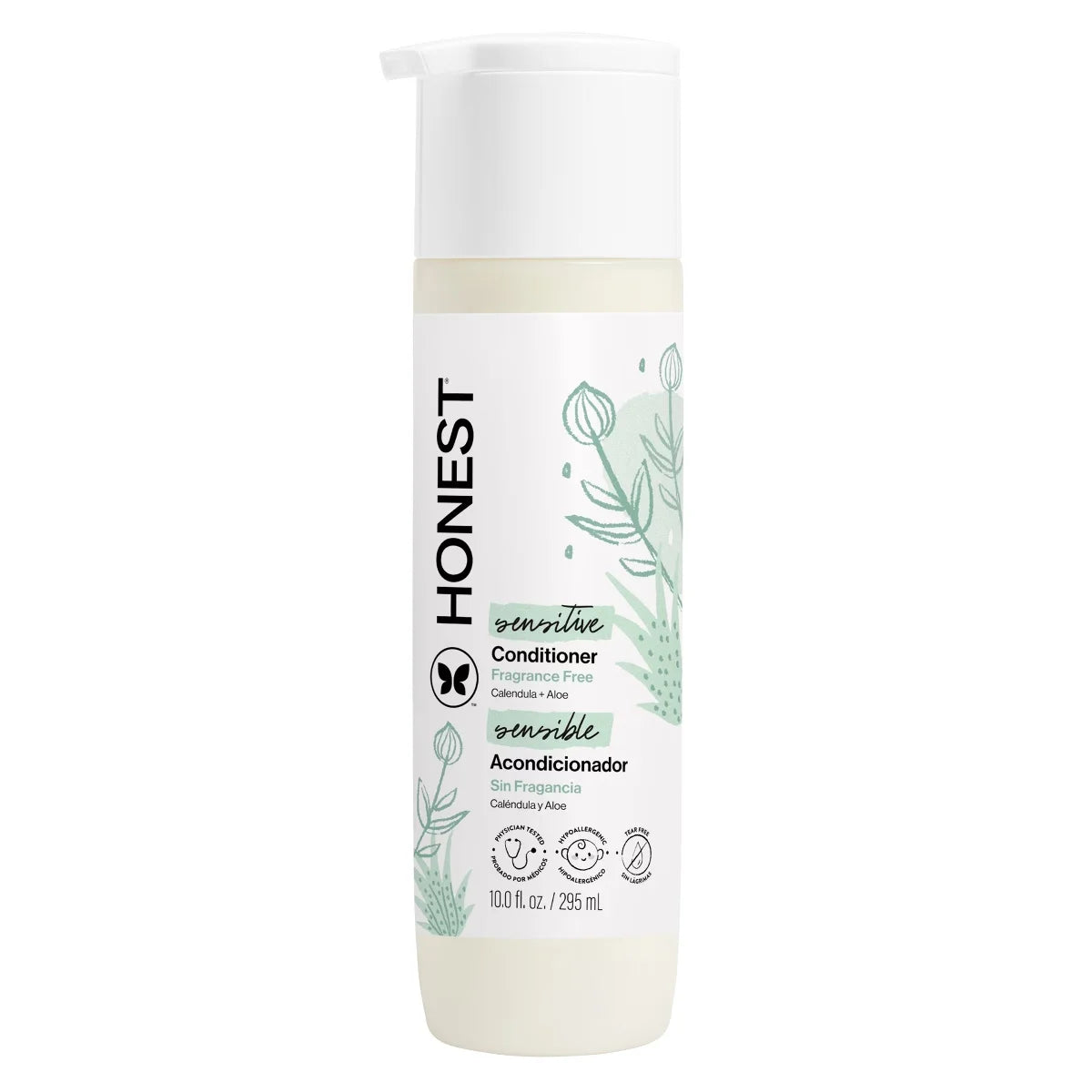 The Honest Company Sensitive Conditioner - Fragrance Free - 10 fl oz: Basic Conditioning, Cream, Daily Use