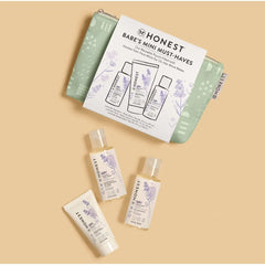 The Honest Company Babe's Mini Must-Haves Gift Set: Moisturizing, Calming, Travel Size
