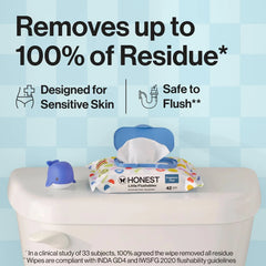 The Honest Company Plant-Based Baby Wipe - Little Flushable Wipes