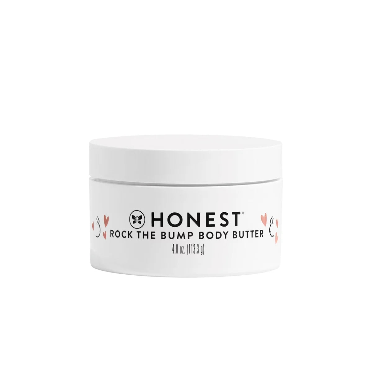 The Honest Company Honest Mama Body Butter - 4oz: Moisturizing & Lanolin-Free, Whole Body Hydration, Unscented, Paraben-Free