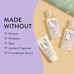 The Honest Company Babe's Mini Must-Haves Gift Set: Moisturizing, Calming, Travel Size