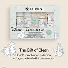 The Honest Company Disney Bath Time Gift Set - 5ct: Dye-Free, Phthalate-Free, Artificial Fragrance-Free, Whole Body Use